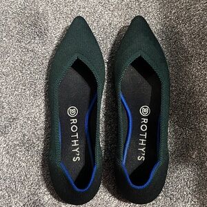 Rothy's Forest Green Women's Flats